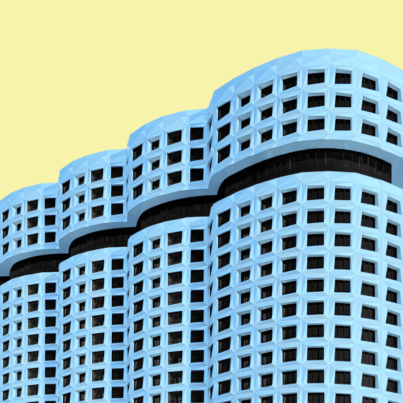 Постер на подрамнике Постер Cilinders multicolor 1 - интерьерный вид 1