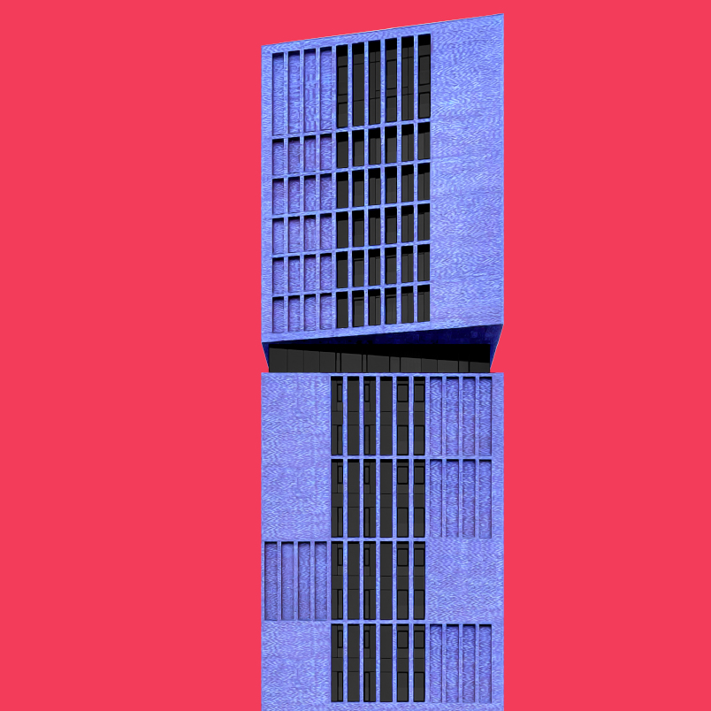 Сет Origami blue red - интерьерный вид 3