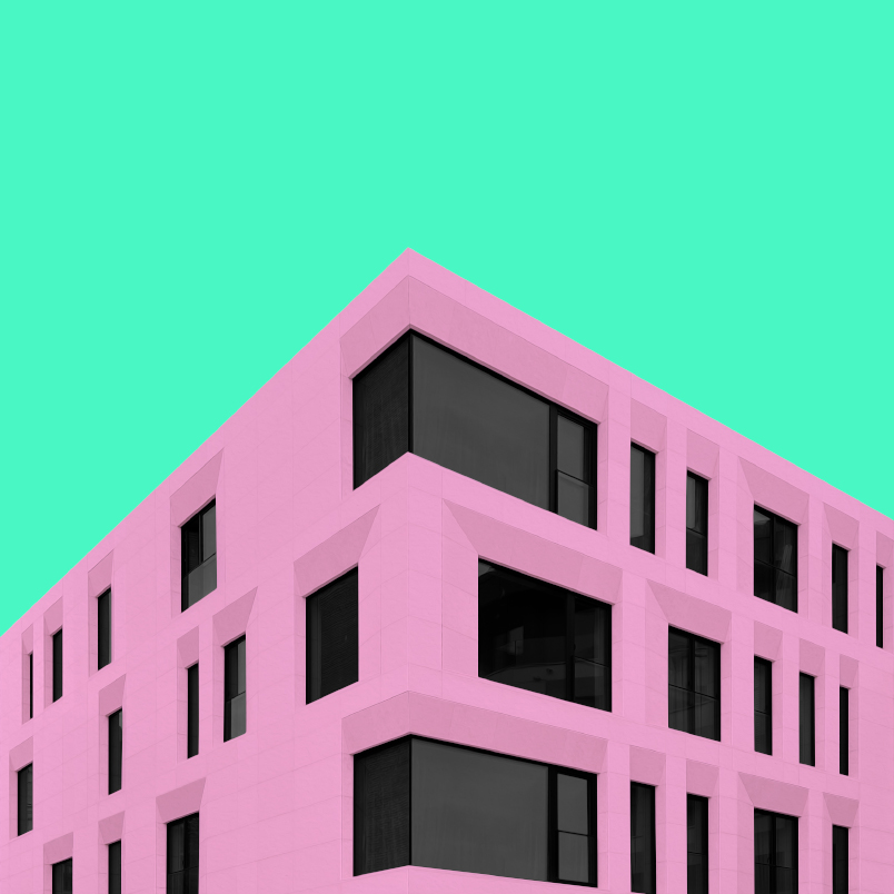 Сет Facets pink green - интерьерный вид 3