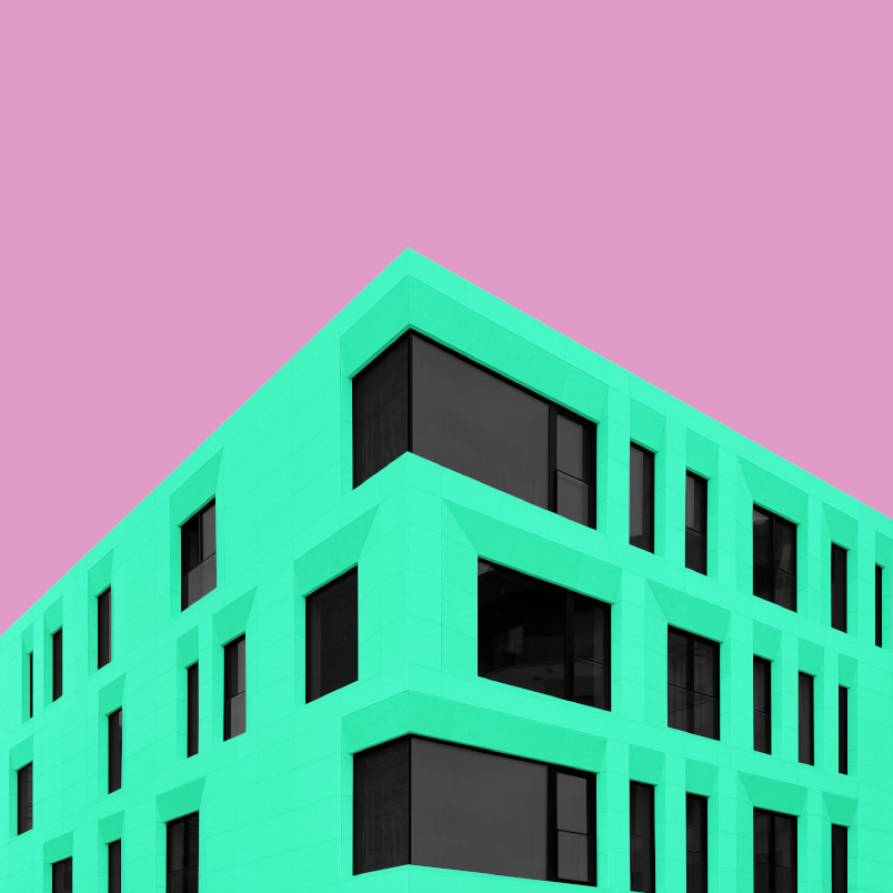 Сет Facets pink green - интерьерный вид 5