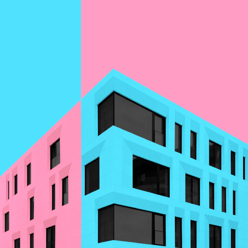 Сет Facets turquoise coral - интерьерный вид 4