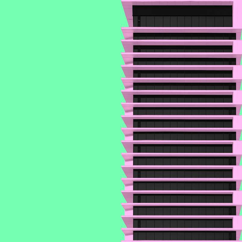 Сет Stripes pink green - интерьерный вид 3