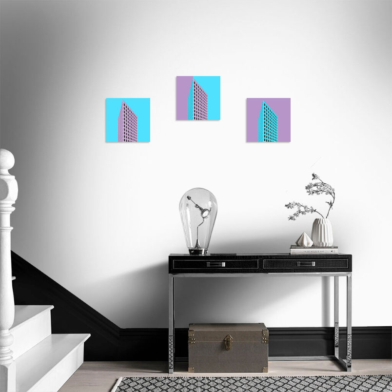 Сет Vector purple blue - интерьерный вид 2