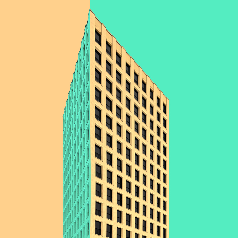 Сет Vector orange mint - интерьерный вид 4